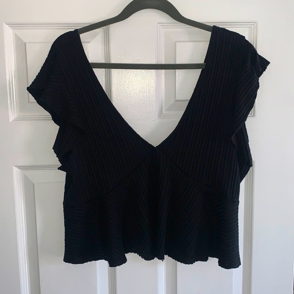 Wild fable back crop top